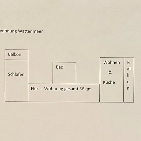 Ferienwohnung Wattenmeer Апартаменты Вильгельмсхафен